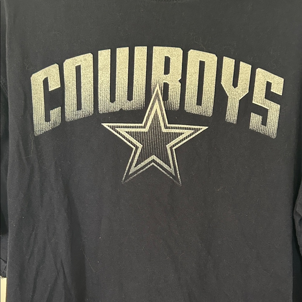 Cowboys Navy Blue Short Sleeve Tee - Picture 2 of 6